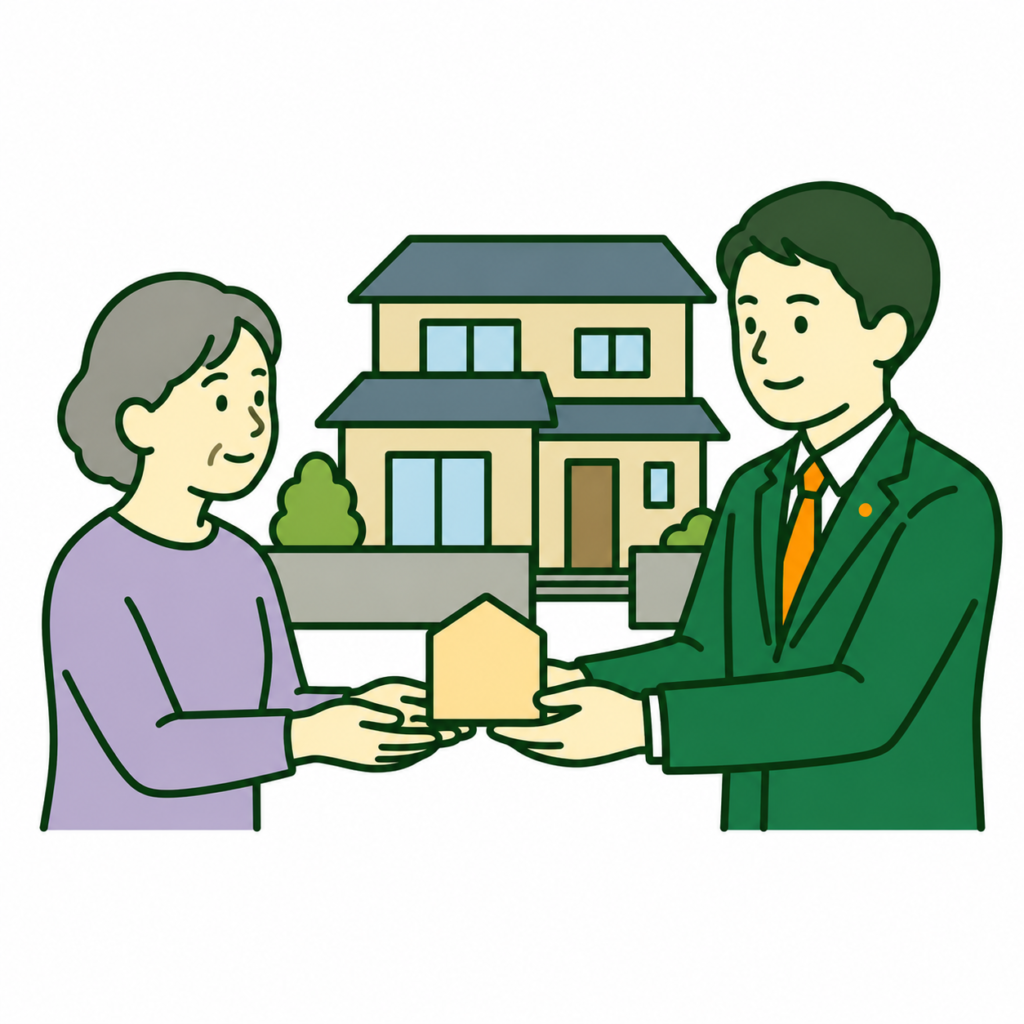 不動産会会社が買い取り