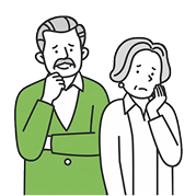 お悩みを抱えるご夫婦